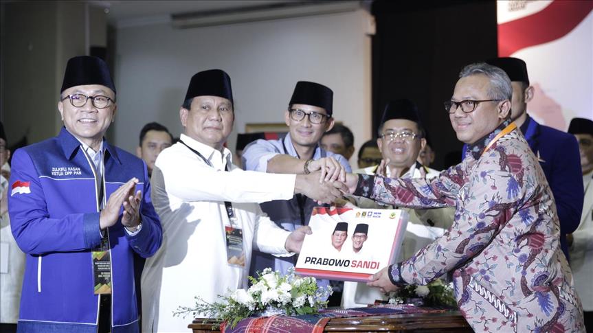 Gandeng Sandiaga, Prabowo resmi jadi capres 2019
