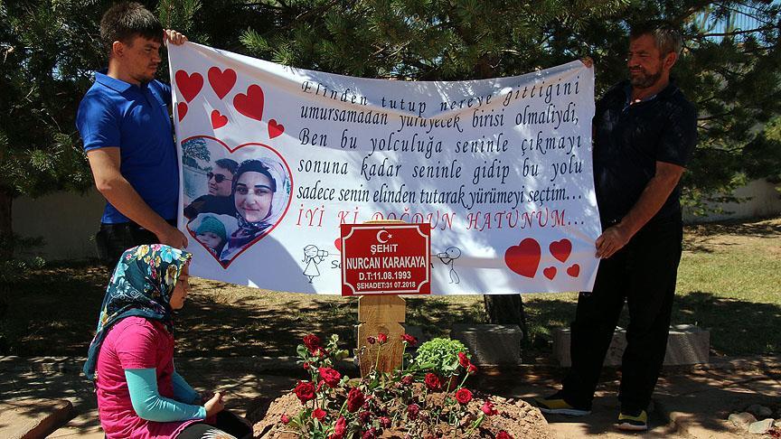 'Kevser Irmağı'nın kenarında oğlumla kutluyordur doğum gününü'