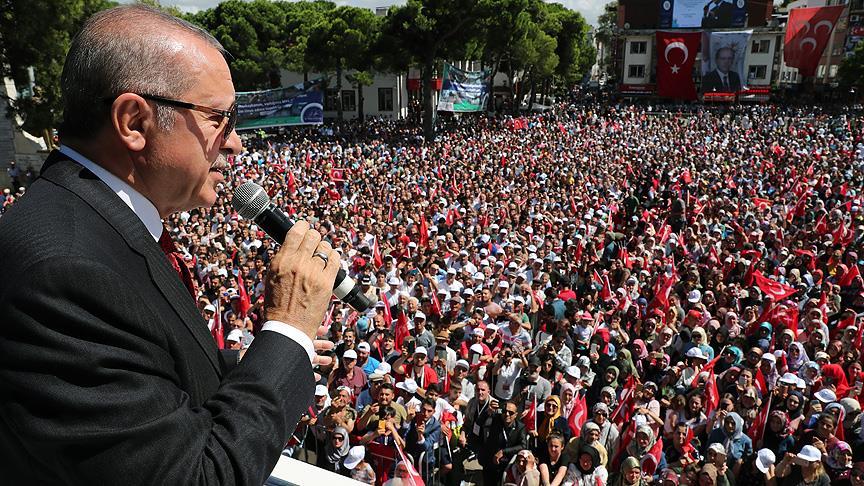Cumhurbaşkanı Erdoğan: Biz hak, hukuk neyse onun gereğini yaparız 