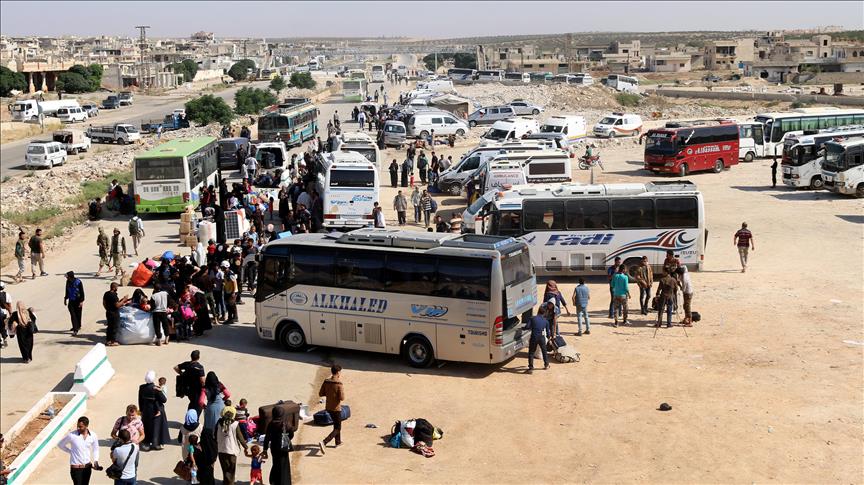 Fifth convoy sets out from Syria’s Daraa for Idlib