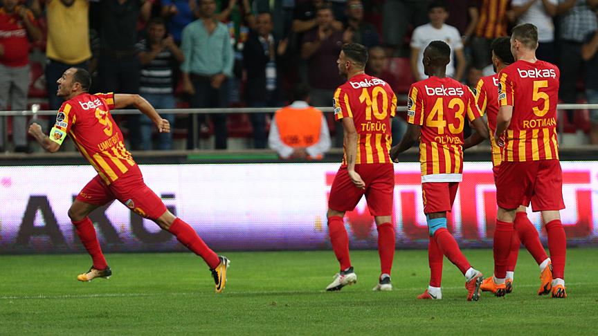 Kayserispor evinde galip