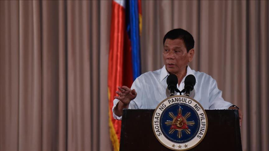 Duterte fires military officials for alleged corruption