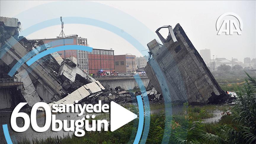 60 saniyede bugün (14 Ağustos 2018)