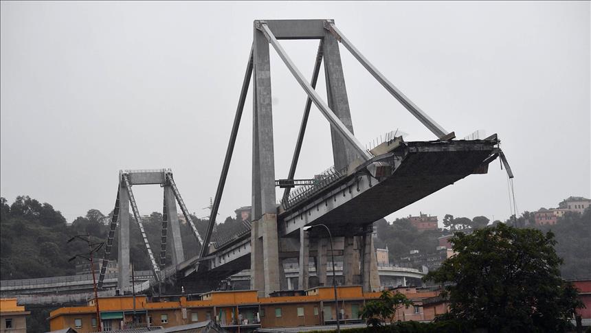 Derrumbe de un puente en Italia deja al menos 22 muertos