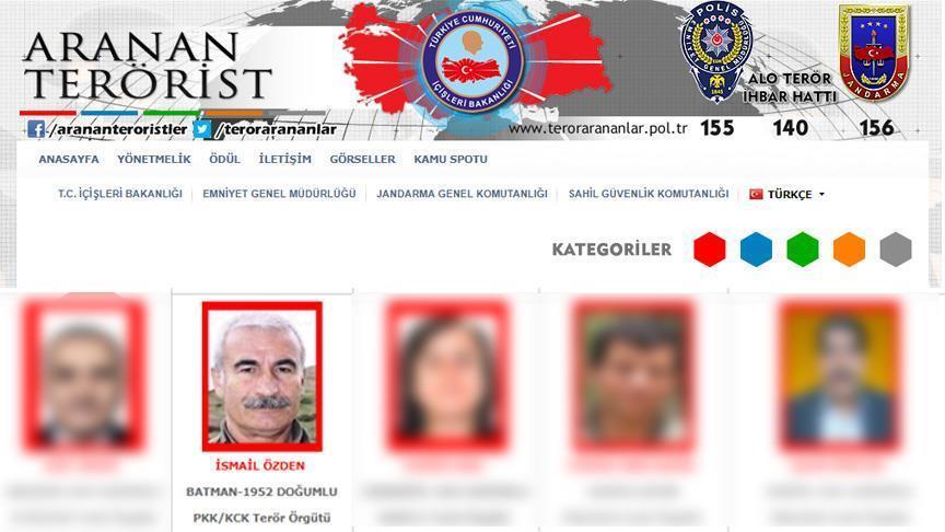 Turkey 'neutralizes' most wanted PKK terrorist abroad