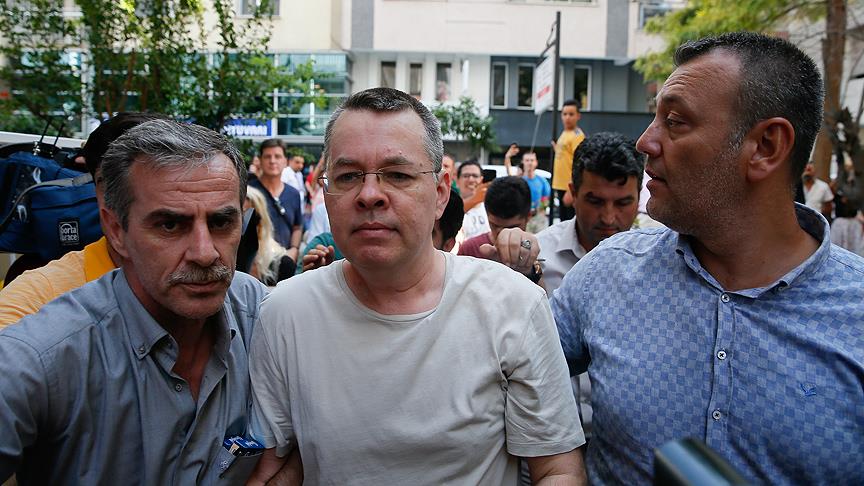 Brunson'ın 'ev hapsi'ne itiraza ikinci ret