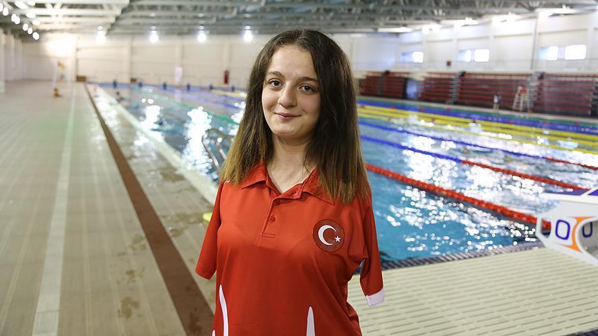 قهرمانی نماینده ترکیه در شنای پارالمپیک اروپا
