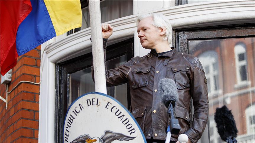Julian Assange cumple seis años en la embajada de Ecuador en Londres