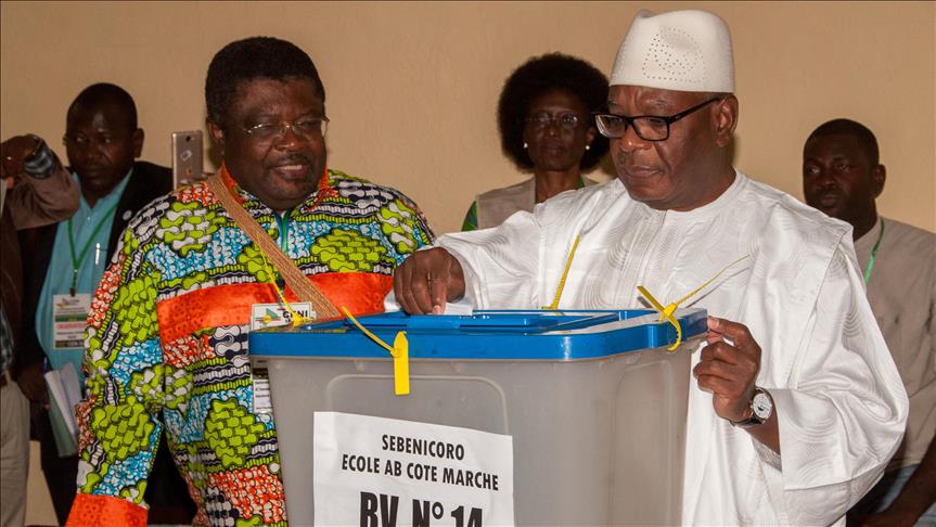 Mali: Ibrahim Boubacar Keita réélu pour un second mandat avec 67,17 % des voix