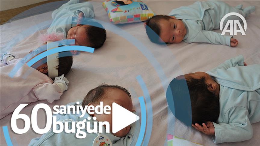 60 saniyede bugün (16 Ağustos 2018)