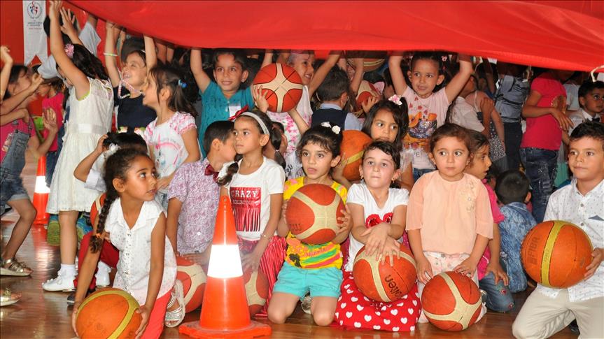 کلاس‌های تابستانی برای کودکان سوری در حتای ترکیه