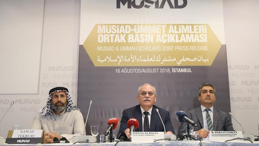 Businesspeople, Muslim scholars meet to support Turkey