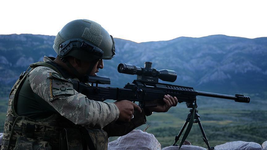 Turkish military 'neutralizes' 4 terrorists