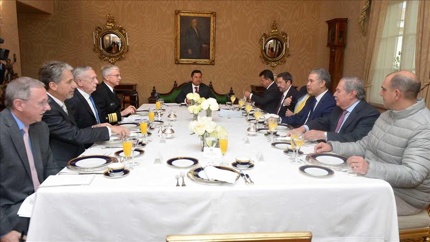 Seguridad en América, el tema discusión entre Duque y James Mattis