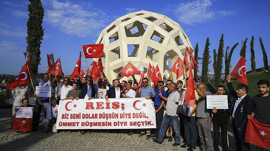 15 Temmuz gazileri ve şehit yakınlarından dolar açıklaması