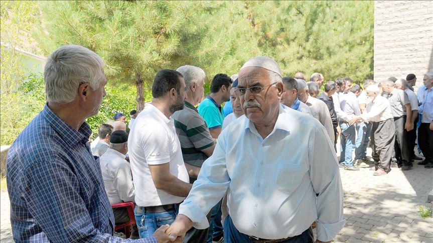 Tercan Müftü Vekili Kan'ın cenazesi Bingöl'de defnedildi