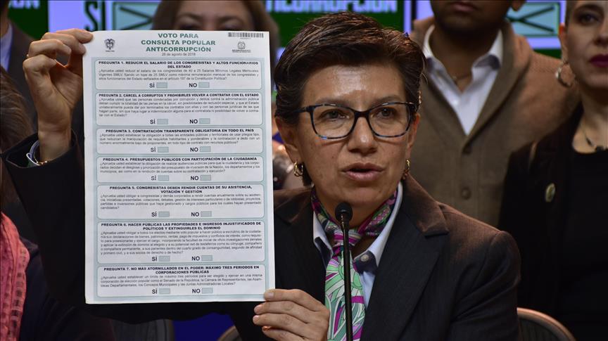 Colombianos en el exterior ya pueden votar la consulta anticorrupción