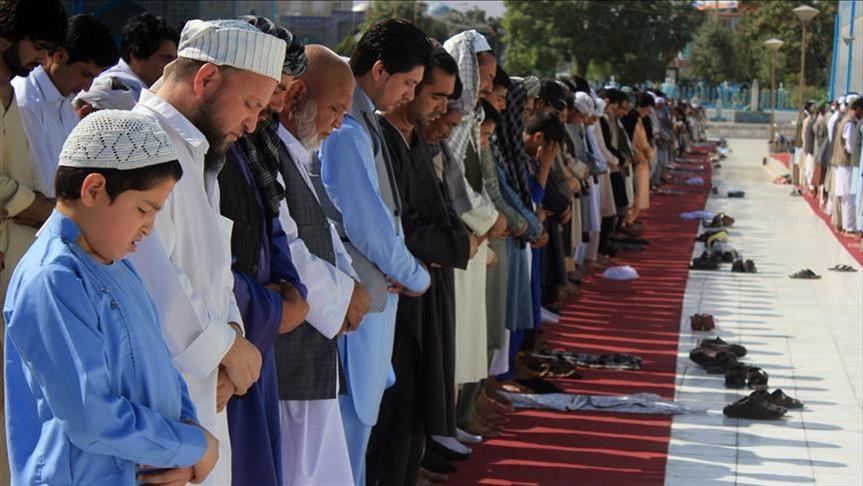 مردم افغانستان برای اقامه نماز عید قربان به مساجد رفتند