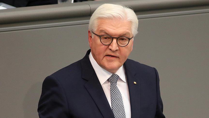 German president: We must stand against racism
