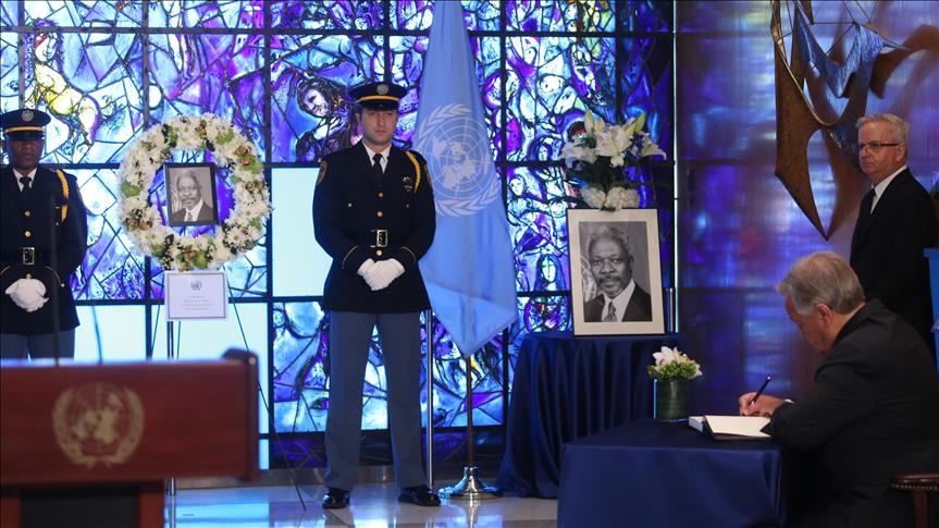 La ONU le rinde un homenaje a su ex secretario general Kofi Annan