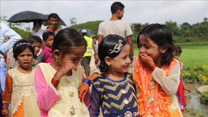 L’Aïd al-Adha redonne le sourire aux enfants réfugiés Rohingyas