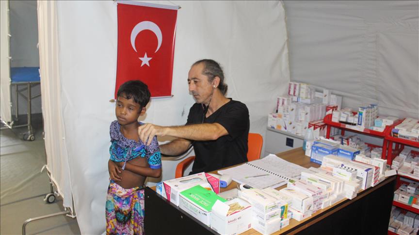 Turkish facility treats nearly 100,000 Rohingya refugees