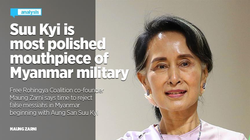 Suu Kyi is most polished mouthpiece of Myanmar military