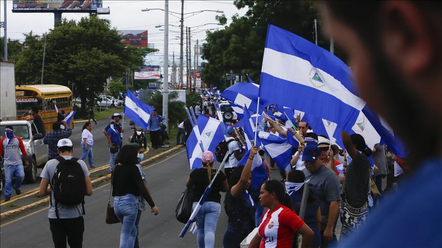 Marchas en varios departamentos de Nicaragua contra Daniel Ortega