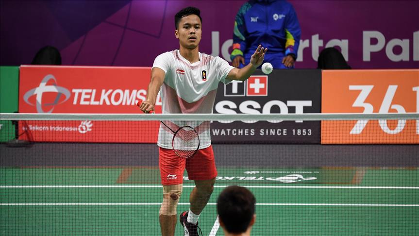 Pebulu tangkis Ginting masuk semifinal Asian Games 2018