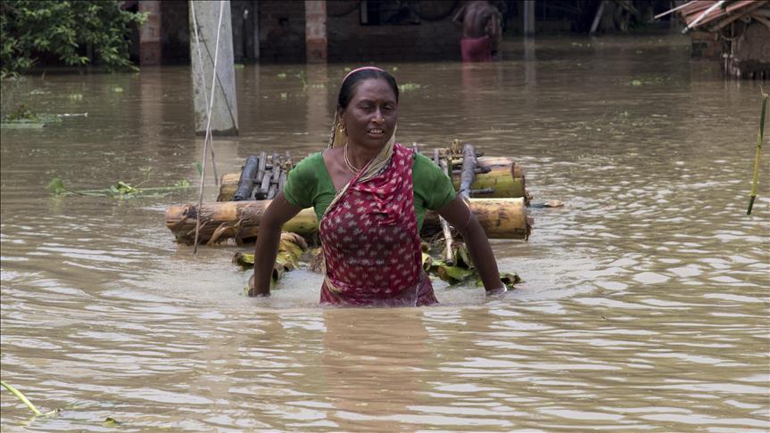 Inundaciones en India han cobrado la vida de 1.000 personas este año