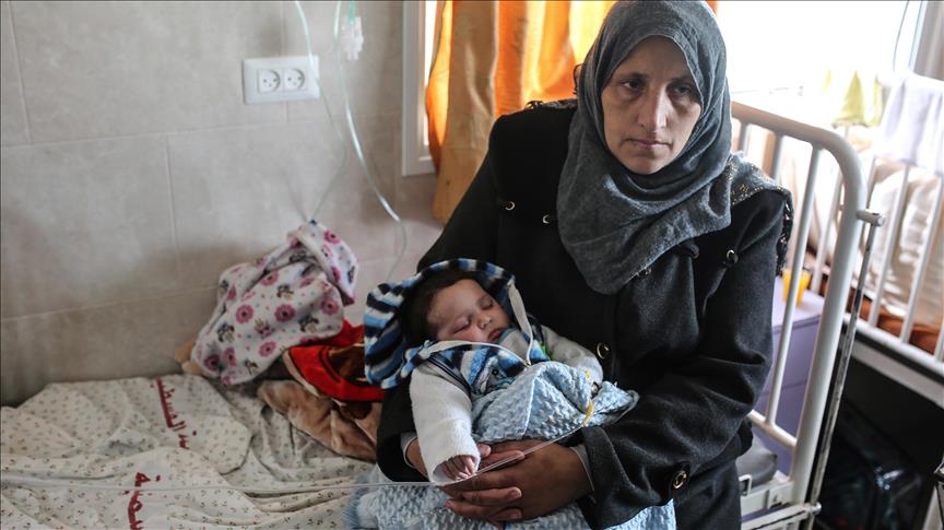 Escasez de leche es un riesgo para la salud de niños enfermos en Gaza