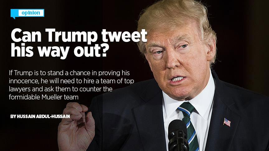 Can Trump tweet his way out? 