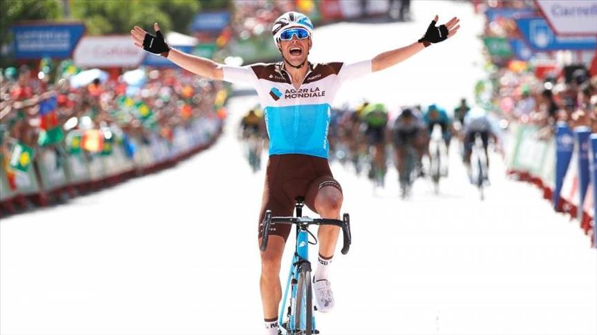 El francés Tony Gallopin ganó la séptima etapa de la Vuelta a España