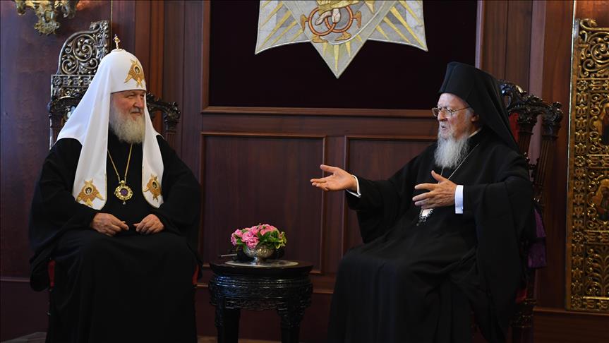 Patriarch of Moscow meets Greek Patriarch in Istanbul