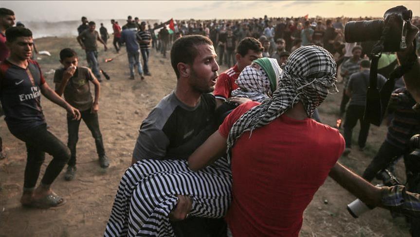 Tentara Israel tembaki demonstran Palestina, 52 orang luka