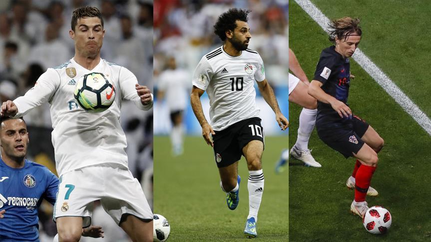 Ronaldo, Messi, Salah headline nominees for FIFA's Best Men's