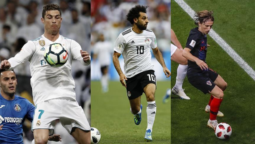 Salah, Ronaldo y Modric finalistas al “The Best 2018” de la FIFA