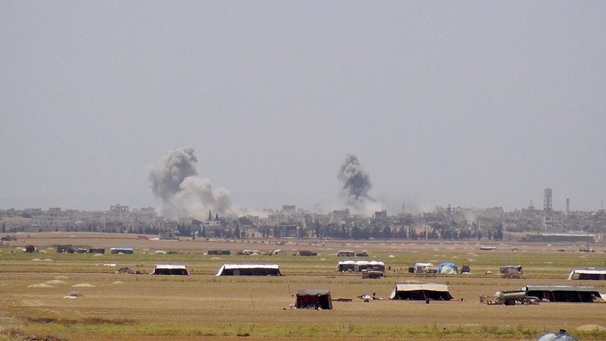 Aviones de combate rusos atacan varios puntos en Idlib, Siria