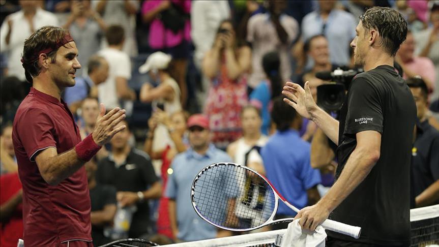 US Open: John Millman dari Australia kalahkan Roger Federer