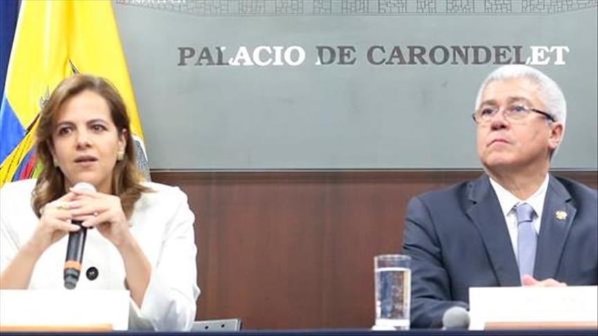 María Paula Romo asumió como nueva ministra del Interior en Ecuador
