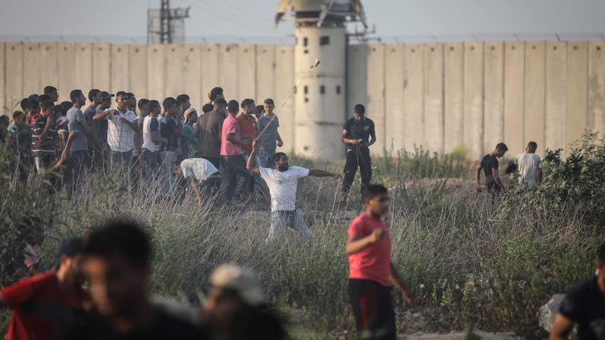 İsrail askerleri sınırdaki ABD protestosuna müdahale etti