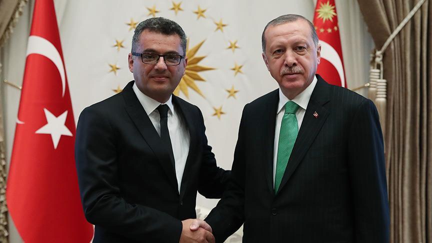 Cumhurbaşkanı Erdoğan KKTC Başbakanı Erhürman'ı kabul etti