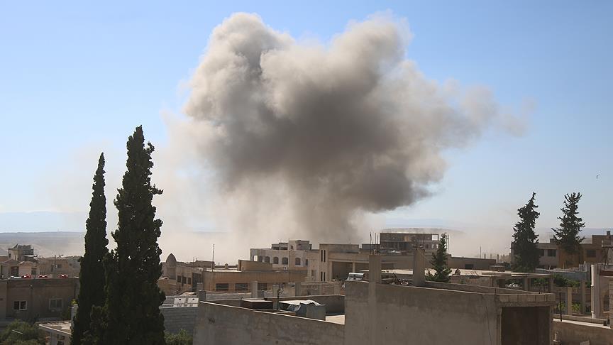 Режим Асада обстрелял из артиллерии юг Идлиба 