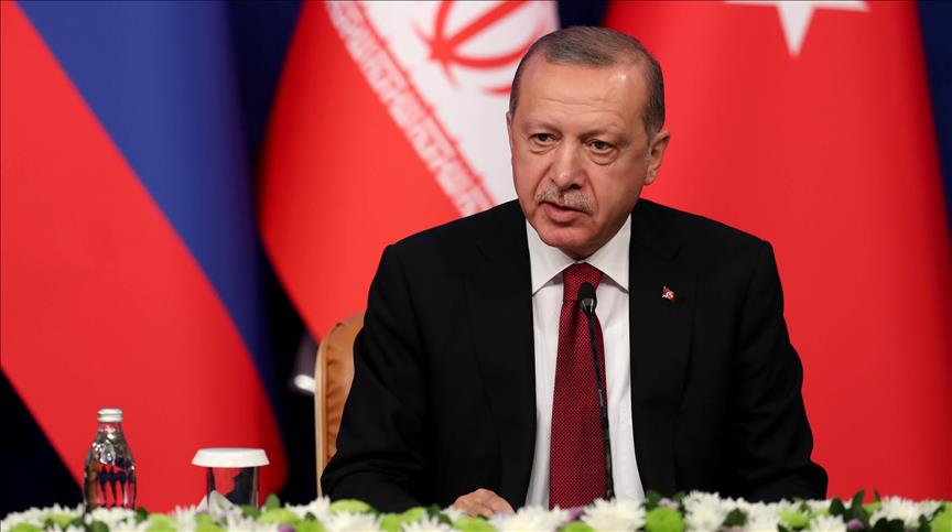 'Don't let people die' Erdogan tells Tehran summit