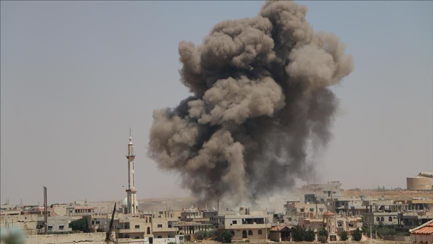 Режим Асада продолжает применять бочковые бомбы в Сирии  