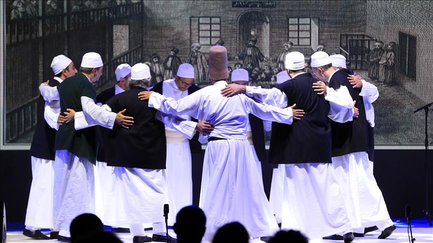 Tunus'ta Halveti Ayini Şerifi gecesi 