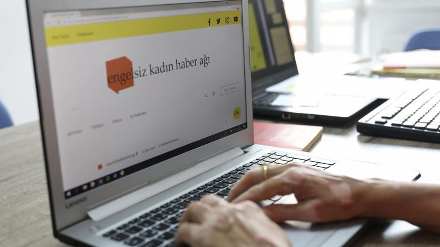 Engelli kadınlardan 'engelsiz haber ağı'