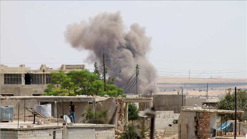 ВВС Асада и ВКС России вновь бомбят сирийские Хаму и Идлиб