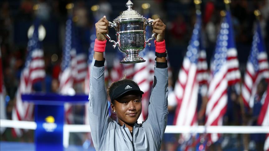 La tenista japonesa Naomi Osaka ganó el Abierto de los EEUU