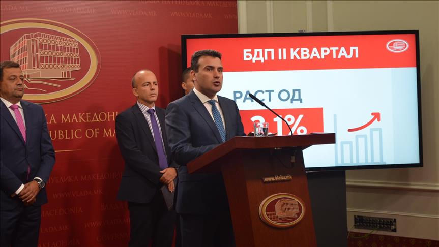Zaev: Ekonomia e Maqedonisë rritet dhe stabilizohet në plan afatgjatë